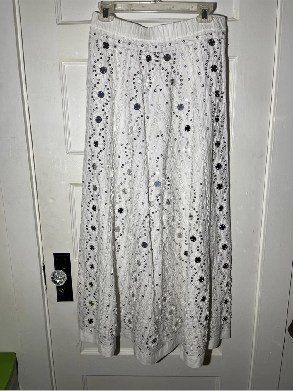 Women’s Skirts Size Medium Neiman Marcus Maxi Beaded Sequin NWT - Picture 1 of 5